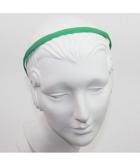 Emerald Grosgrain Basic Skinny Headband