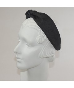 Floral Print Side Turban Headband
