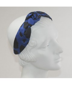 Royal Oasis Floral Print Side Turban Headband