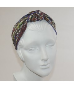Silk Print Center Headband