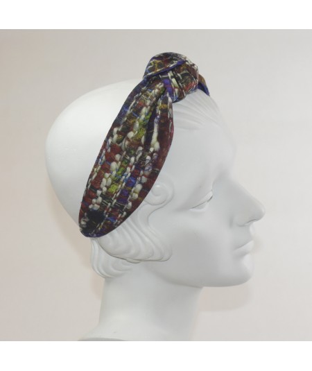 Silk Print Center Headband