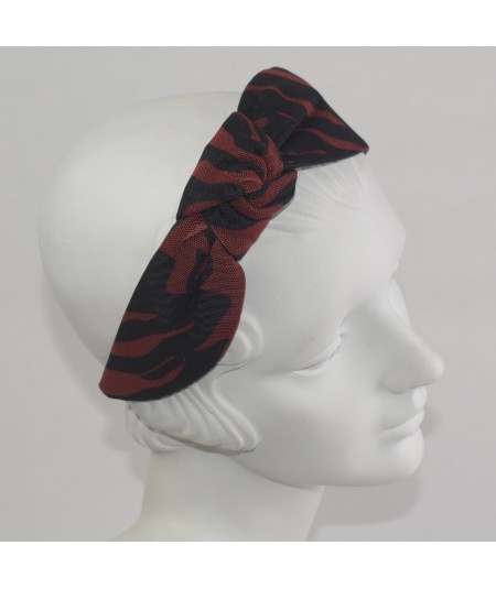 Animal Print Side Turban Headband